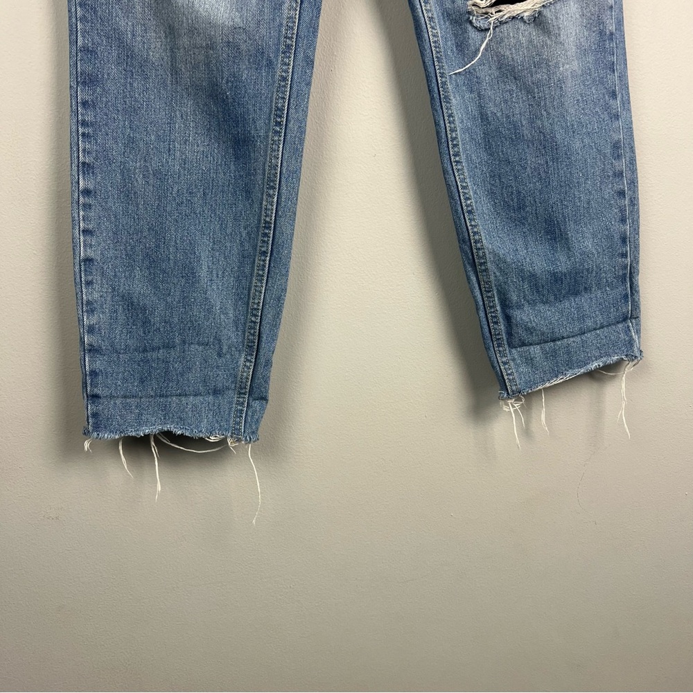 Free People We The Free Blossom Rigid Distressed Jean Size 29 - Picture 4 of 9